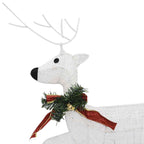 Renas de Natal 2 pcs 40 LEDs branco — foto 5