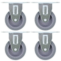 Rodas fixas 4 pcs 75 mm — foto 1