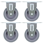 Rodas fixas 4 pcs 75 mm — foto 1