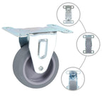 Rodas fixas 4 pcs 75 mm — foto 4
