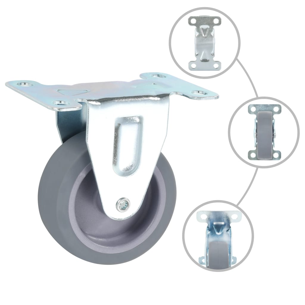 Rodas fixas 4 pcs 75 mm — foto 4