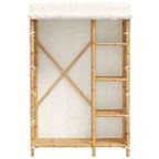 Roupeiro 110x45x170 cm bambu — foto 2