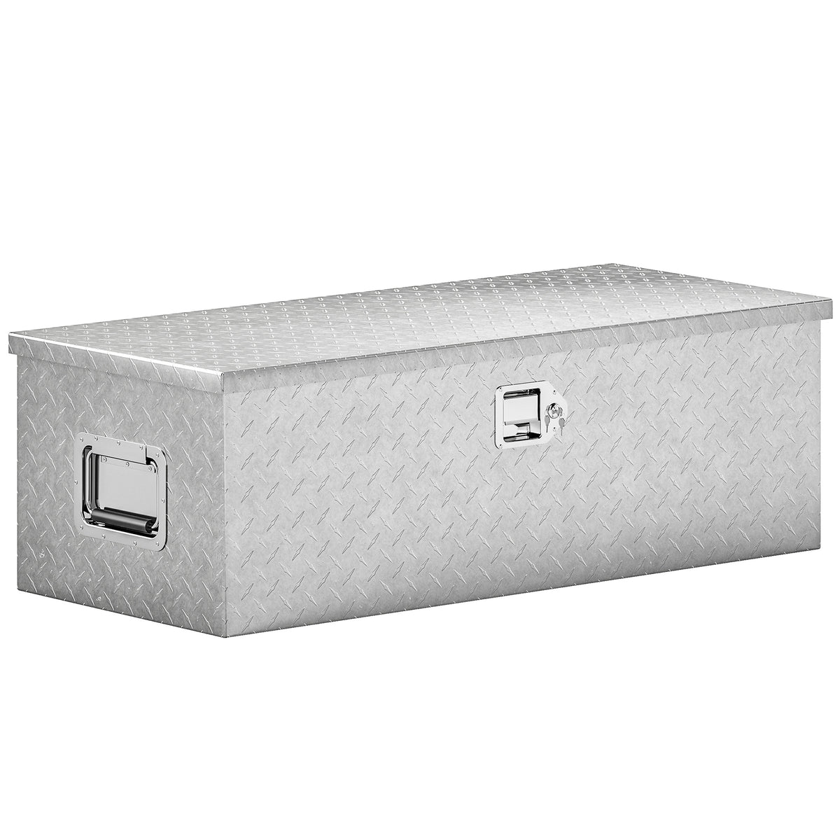 Caixa de Ferramentas Box em Alumínio 76 cm Prata — foto 1