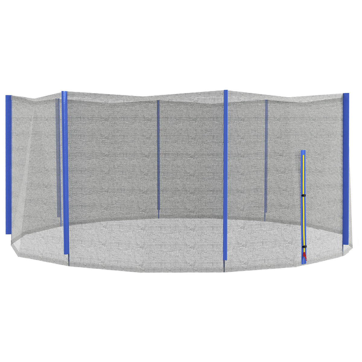 Rede de Reposição para Trampolins Ø 366 cm 8 Postes Retos Rede de Segurança para Trampolins Entrada com Zíper — foto 1