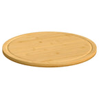 Tábua de cortar Ø40x1,5 cm bambu — foto 2