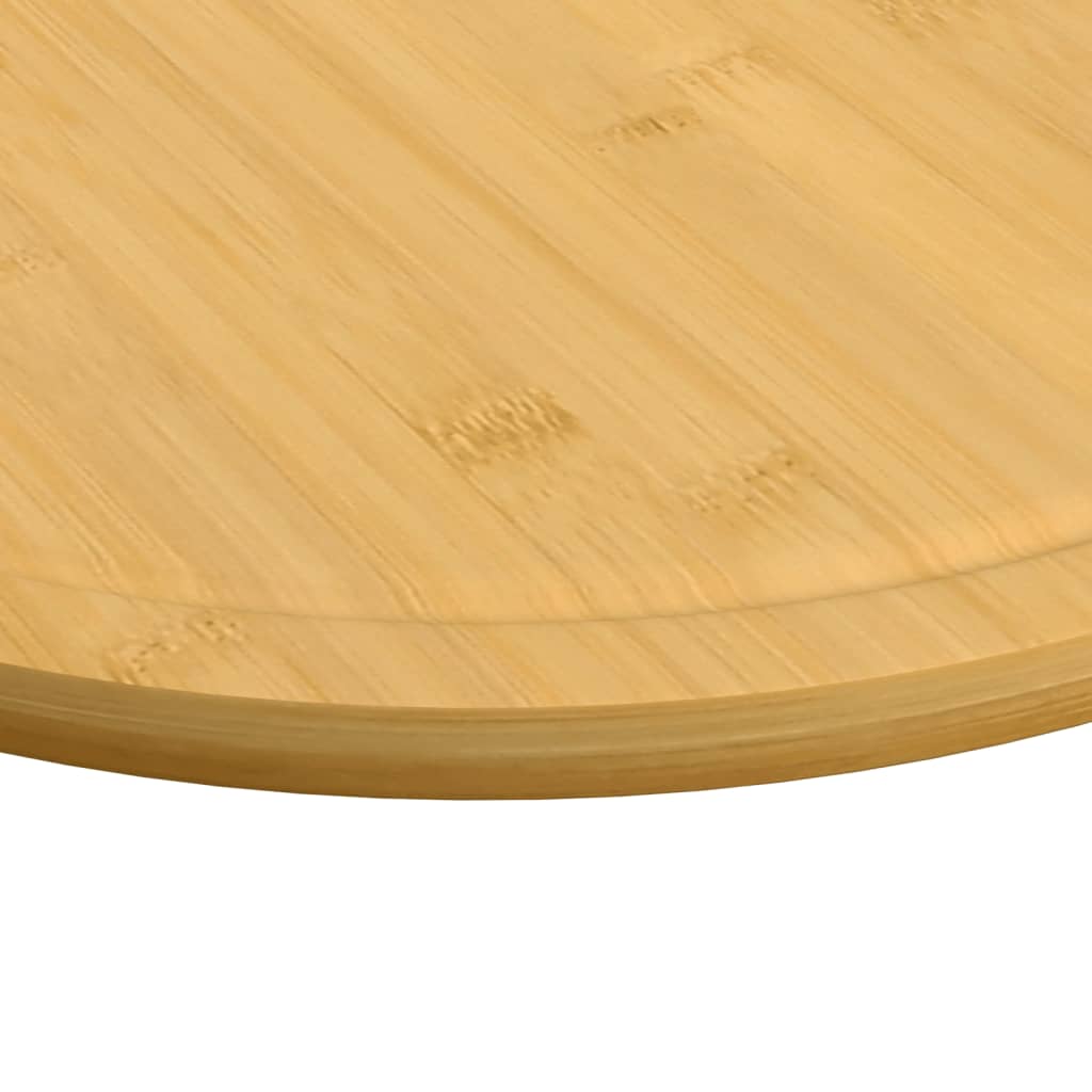 Tábua de cortar Ø40x1,5 cm bambu — foto 5