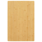 Tábua de cortar 60x40x4 cm bambu — foto 2