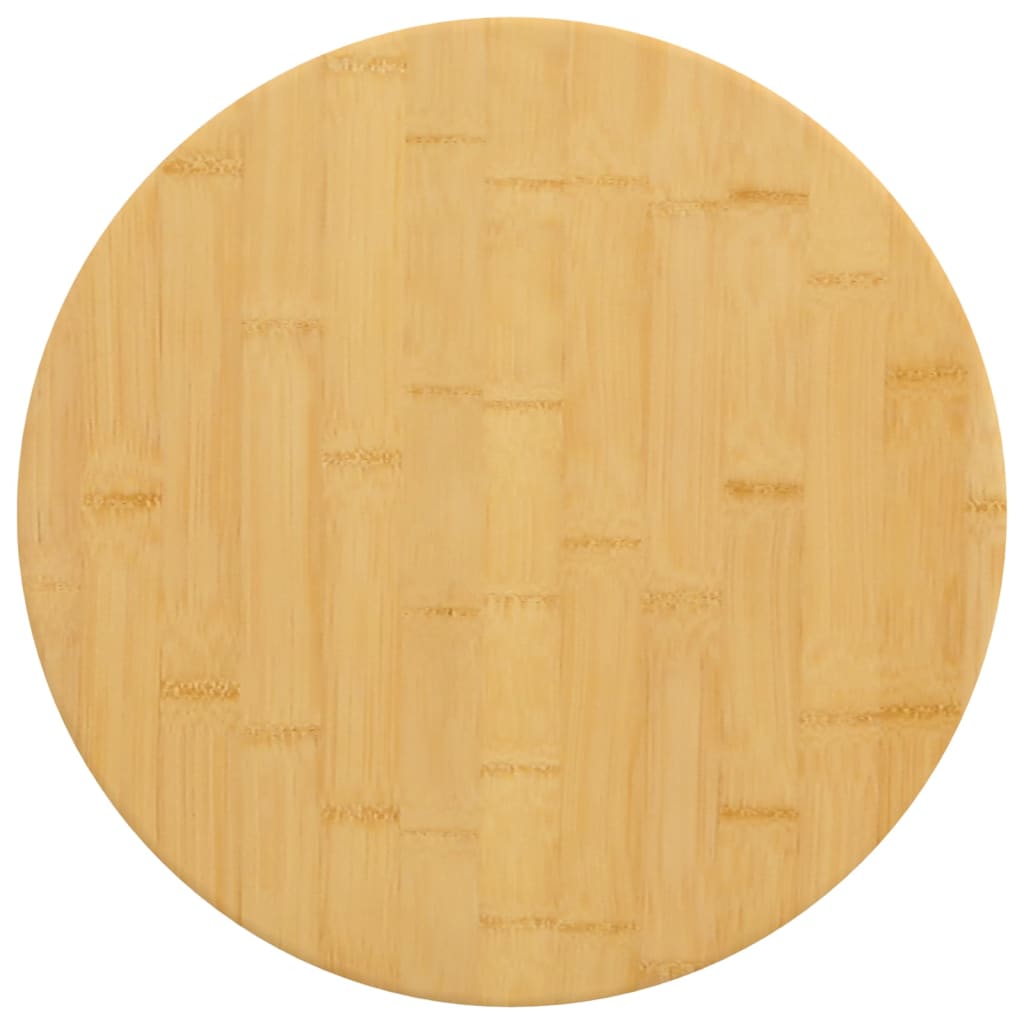 Tampo de mesa Ø40x4 cm bambu — foto 1