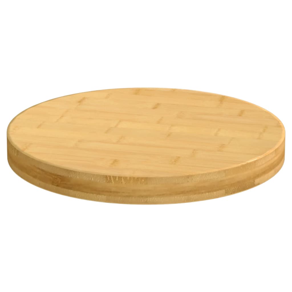 Tampo de mesa Ø40x4 cm bambu — foto 2