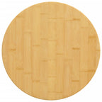 Tampo de mesa Ø50x4 cm bambu — foto 1