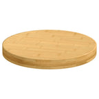 Tampo de mesa Ø50x4 cm bambu — foto 2