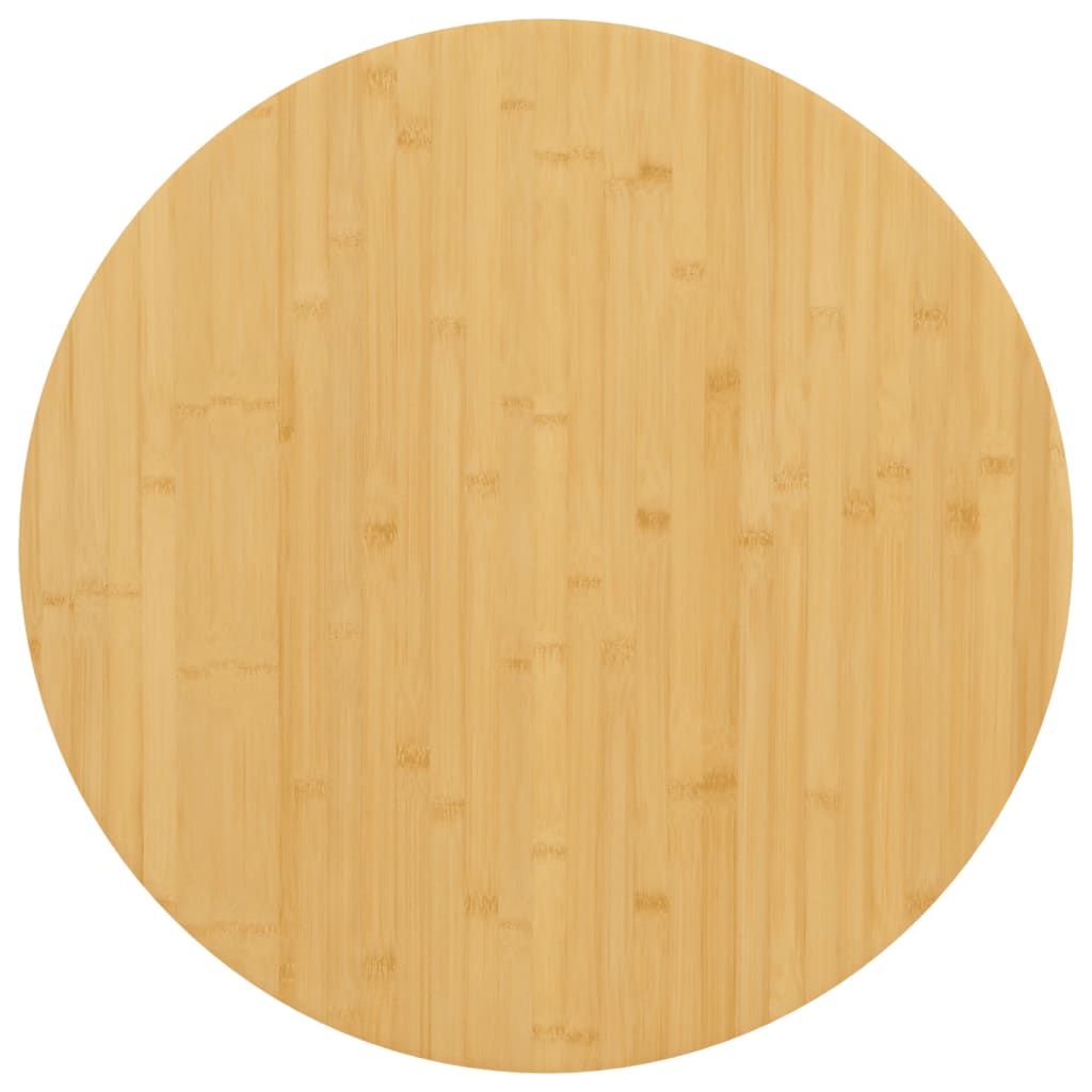 Tampo de mesa Ø60x4 cm bambu — foto 1
