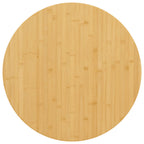 Tampo de mesa Ø60x4 cm bambu — foto 1