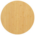 Tampo de mesa Ø70x4 cm bambu — foto 1