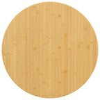 Tampo de mesa Ø70x4 cm bambu — foto 1