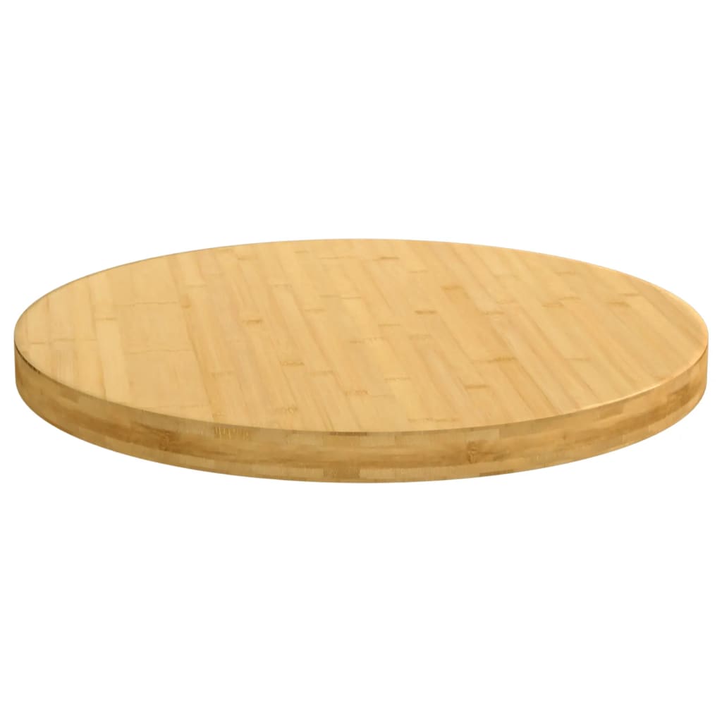 Tampo de mesa Ø70x4 cm bambu — foto 2