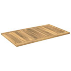 Tampo de Mesa 80,5 x 47 x 2 cm Retangular Branco — foto 3