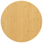 Tampo de mesa Ø90x2,5 cm bambu — foto 1