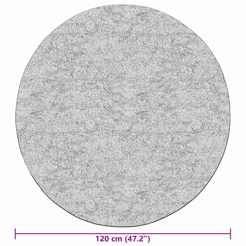 Tapete lavável φ120 cm patchwork multicor — foto 5