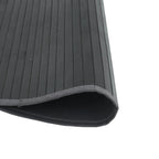 Tapete redondo 100 cm bambu cinzento — foto 3