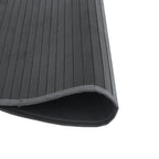 Tapete redondo 60 cm bambu cinzento — foto 3