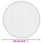 Tapete redondo 60 cm bambu cinzento — foto 7