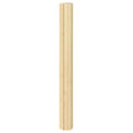 Tapete retangular 100x100 cm bambu cor natural clara — foto 2