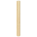 Tapete retangular 100x100 cm bambu cor natural clara — foto 2
