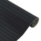 Tapete retangular 100x100 cm bambu preto — foto 3