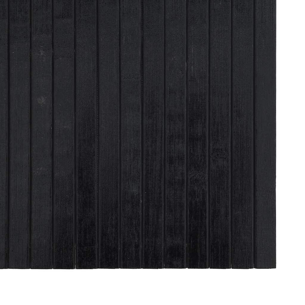 Tapete retangular 100x100 cm bambu preto — foto 5
