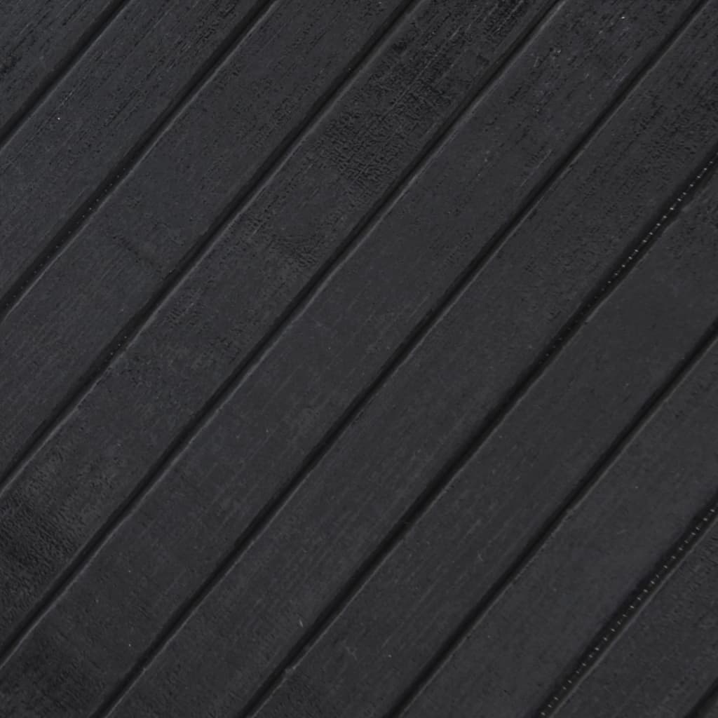 Tapete retangular 100x1000 cm bambu cinzento — foto 6