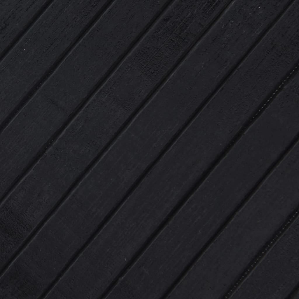 Tapete retangular 100x200 cm bambu preto — foto 6