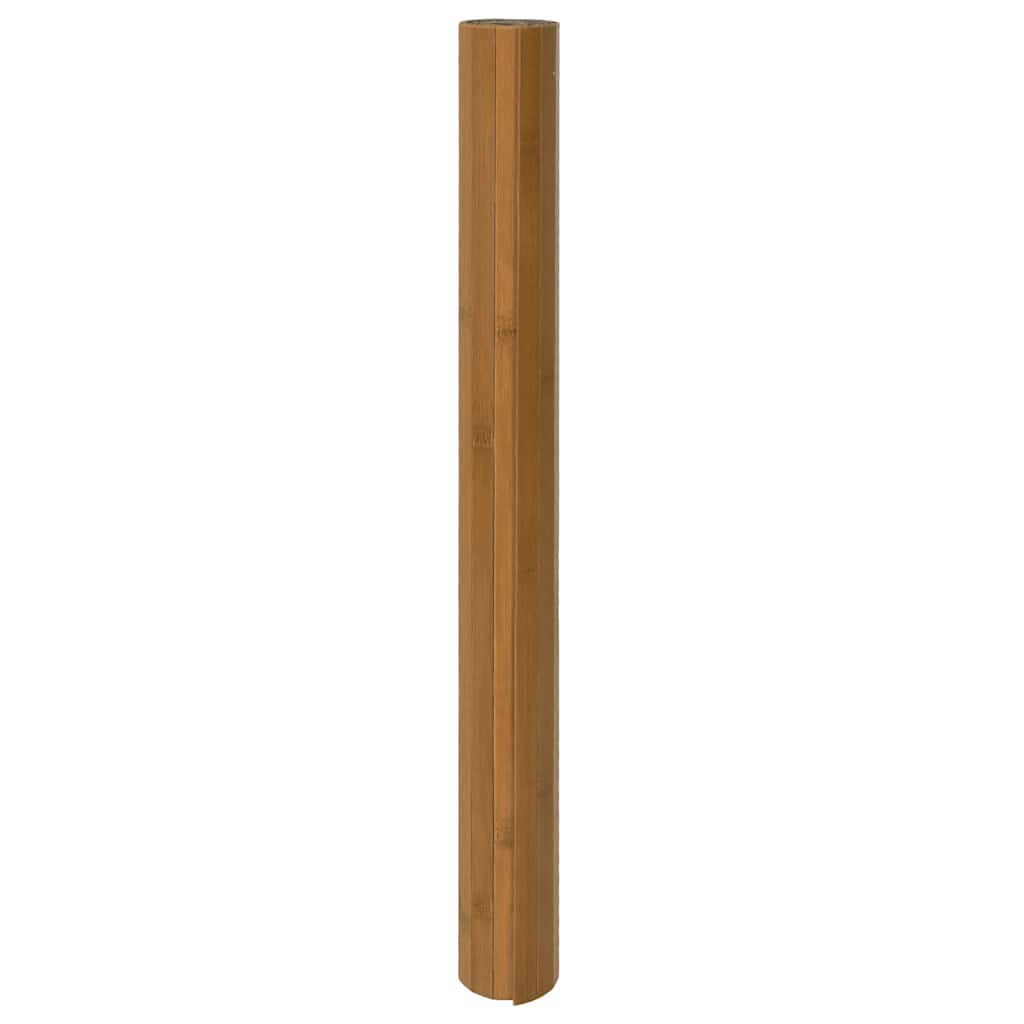 Tapete retangular 100x300 cm bambu castanho — foto 2