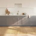 Tapete retangular 100x300 cm bambu cor natural clara — foto 1