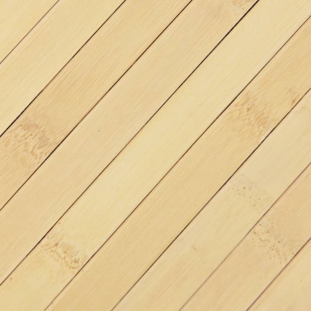 Tapete retangular 100x300 cm bambu cor natural clara — foto 6