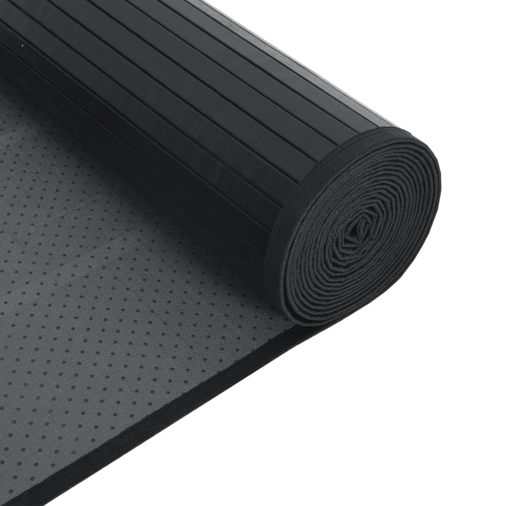 Tapete retangular 100x300 cm bambu preto — foto 4