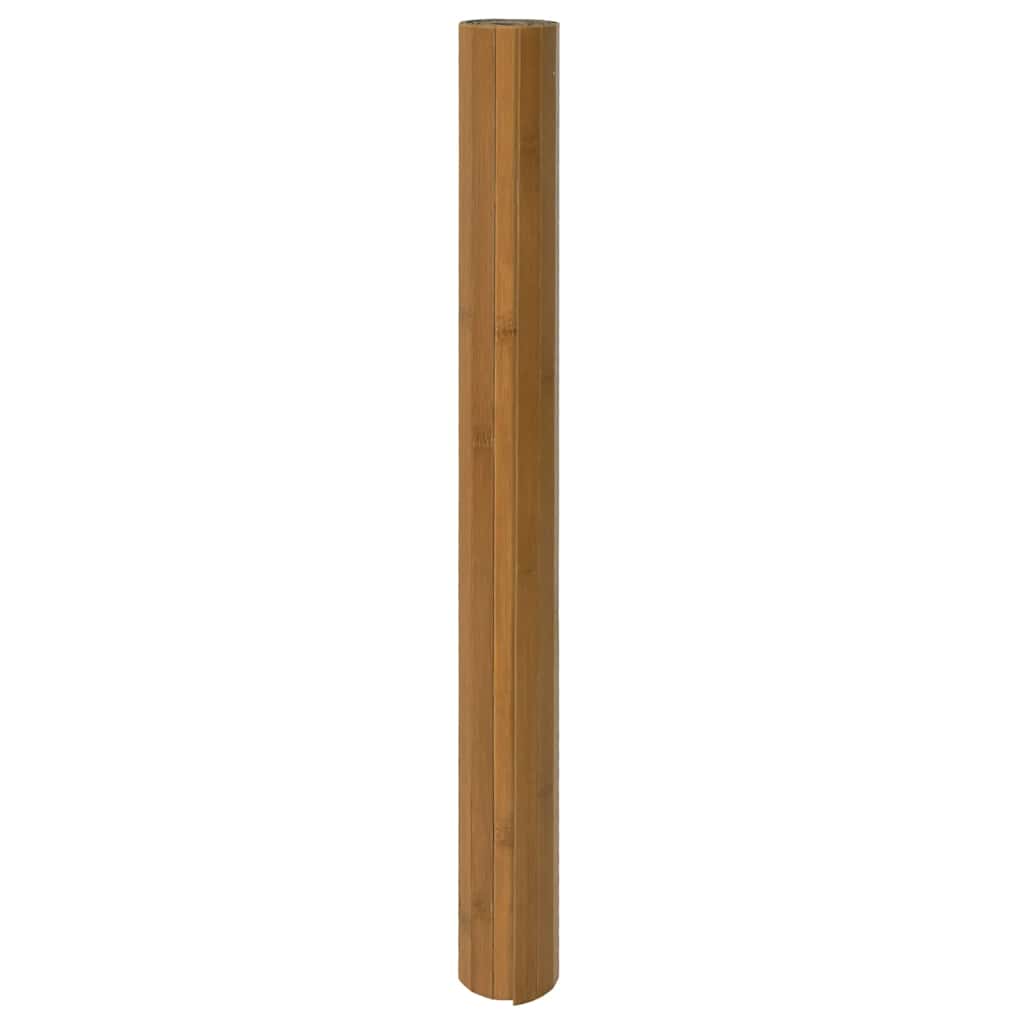 Tapete retangular 100x400 cm bambu castanho — foto 2