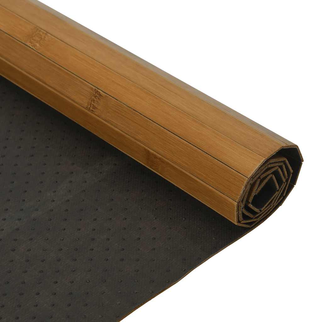 Tapete retangular 100x400 cm bambu castanho — foto 4