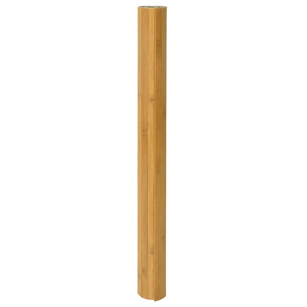Tapete retangular 100x400 cm bambu cor natural — foto 2