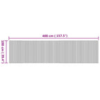 Tapete retangular 100x400 cm bambu cor natural — foto 7