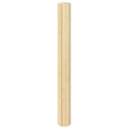 Tapete retangular 100x400 cm bambu cor natural clara — foto 2