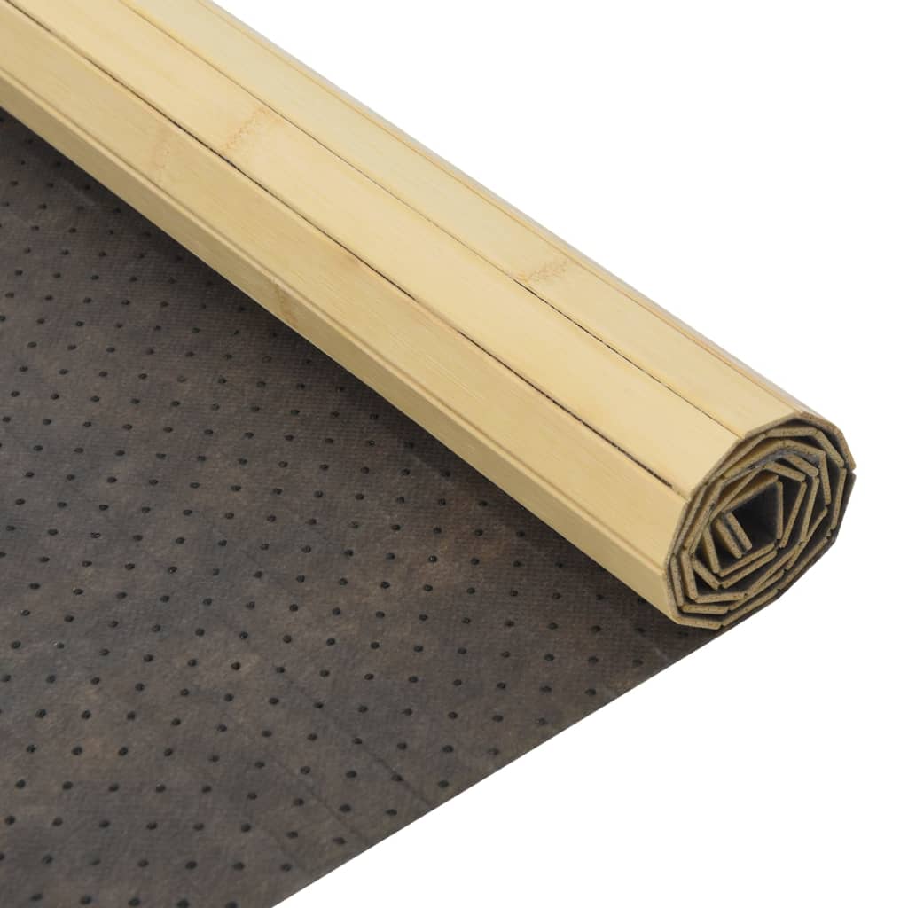 Tapete retangular 100x400 cm bambu cor natural clara — foto 4