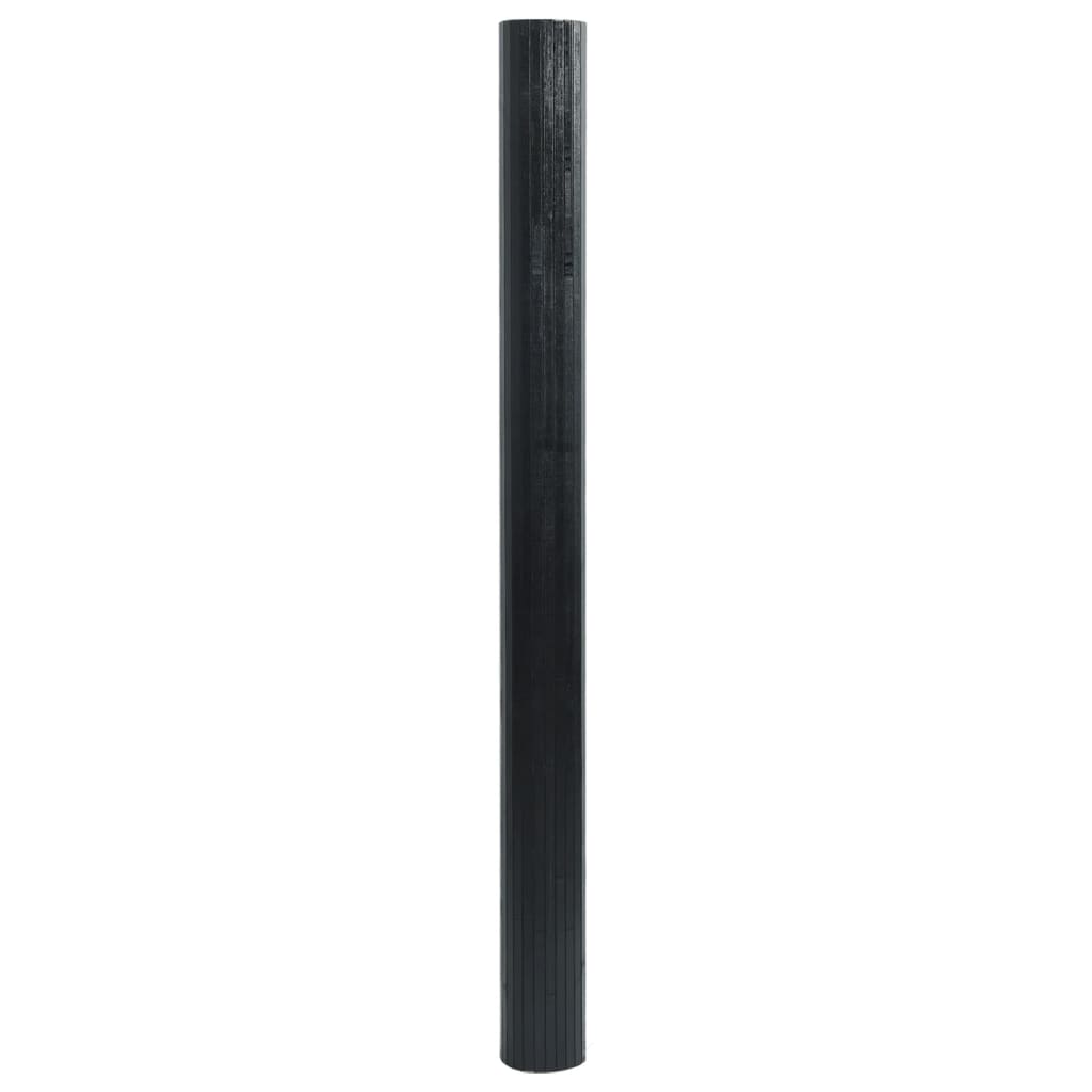 Tapete retangular 100x400 cm bambu preto — foto 2