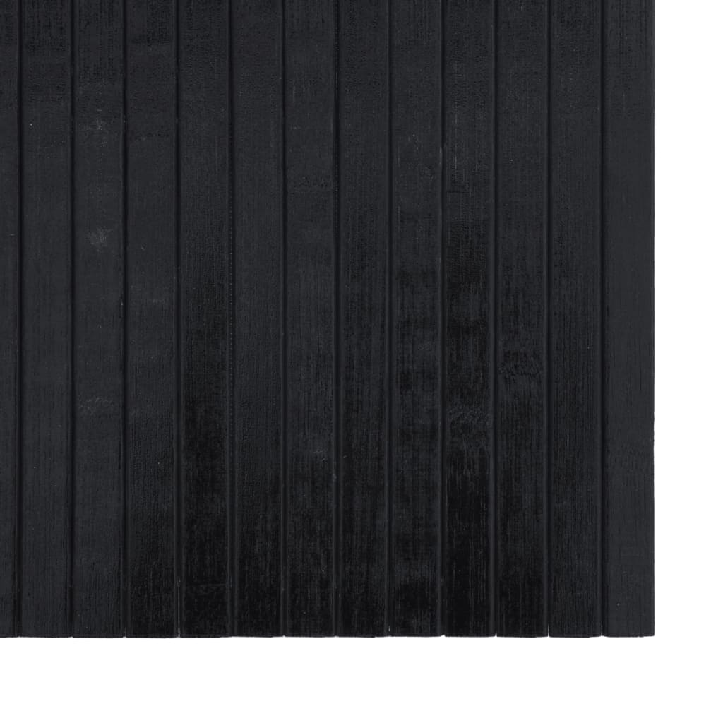 Tapete retangular 100x400 cm bambu preto — foto 5