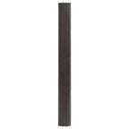 Tapete retangular 100x500 cm bambu castanho-escuro — foto 2