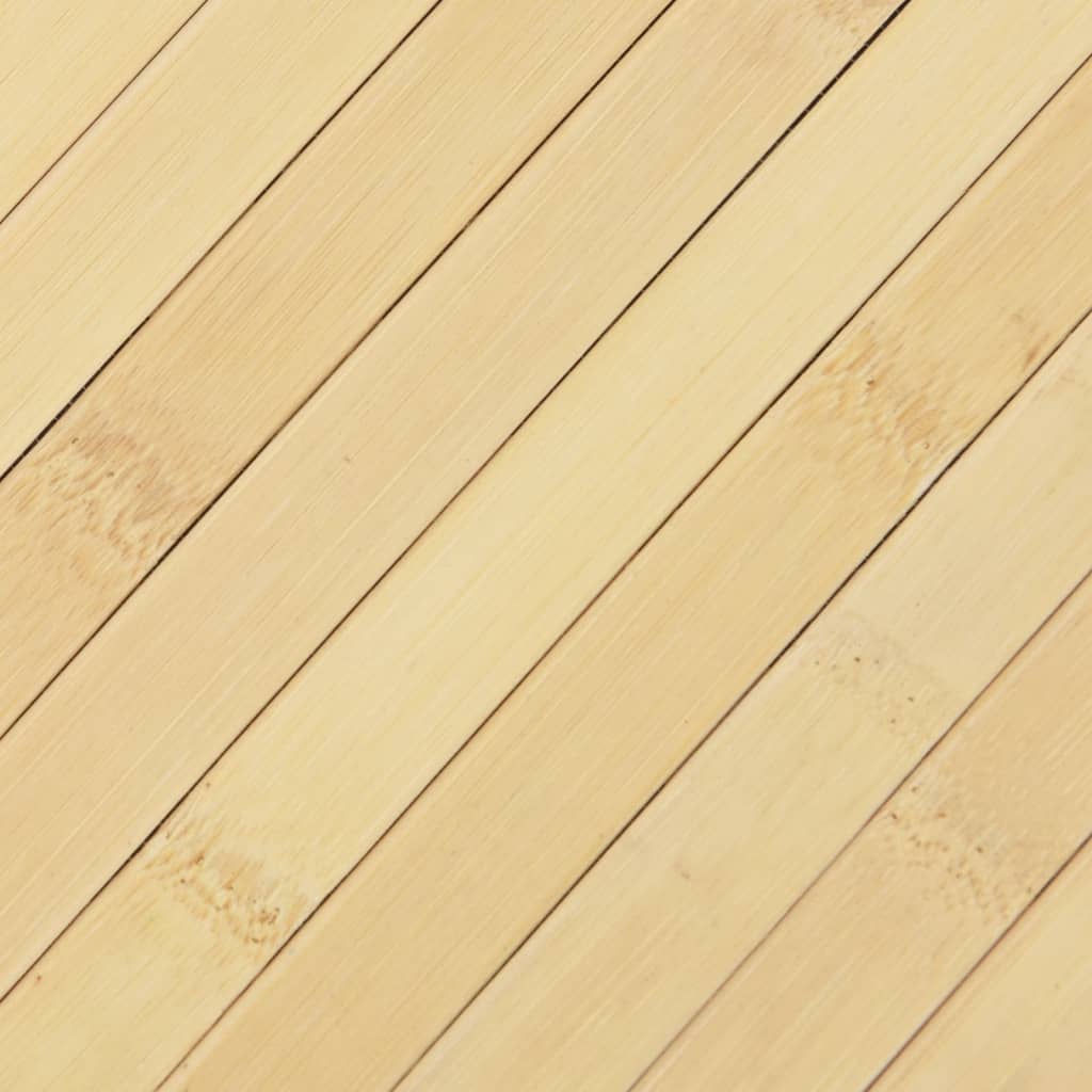Tapete retangular 100x500 cm bambu cor natural clara — foto 6