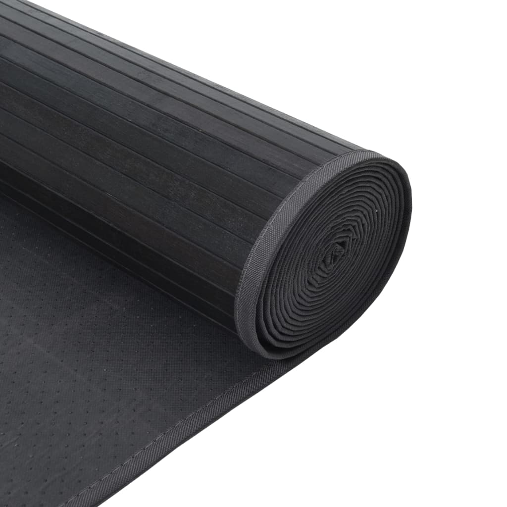 Tapete retangular 60x100 cm bambu cinzento — foto 4