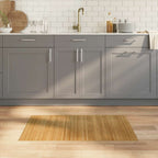 Tapete retangular 60x100 cm bambu cor natural — foto 1