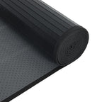 Tapete retangular 60x100 cm bambu preto — foto 4