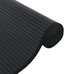 Tapete retangular 60x1000 cm bambu preto — foto 3